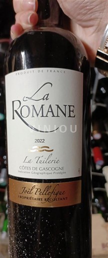 Vinuri Rouge sec La Tuilerie La Romane 2022 Franța Sud-Vest Côtes de Gascogne IGP