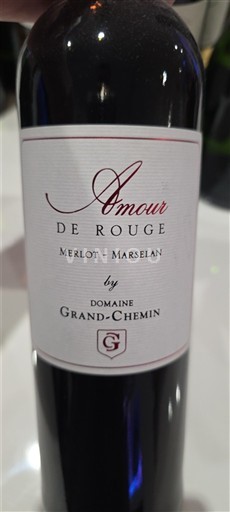Linguadoca e Rossiglione Coteaux del Ponte di Gard Domaine Grand-Chemin Amour de Rouge 2021