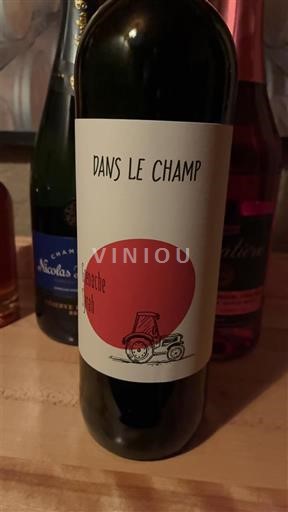 Languedoc ja Roussillon Pays d'Oc Dans le Champ Grenache Ei vuosikertaa