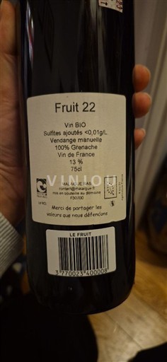 Languedoc Unspecified Malauque Fruit 22 2022