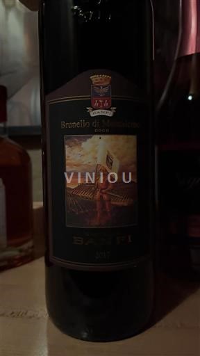 Toscana Brunello di Montalcino. Banfi 2017