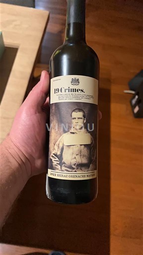 Södra Australien Ospecificerad 19 Crimes Shiraz Grenache Mataro 2022