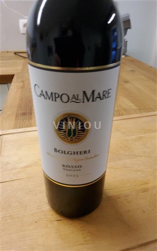 Toscana Bolgheri Campo al Mare 2023