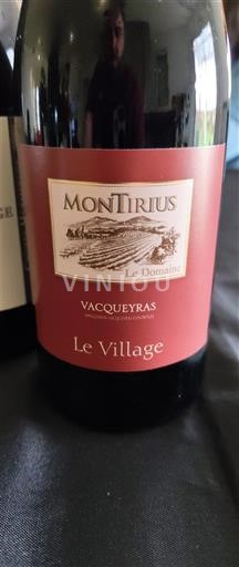 Valle del Rodano Vacqueyras Montirius Le Village Senza annata