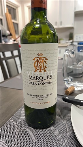 Thung lũng Maipo Maipo Alto Concha y Toro Marques de Casa Concha 2022