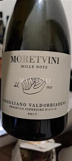 Vénétie Prosecco Moretvini Mille Note 2024