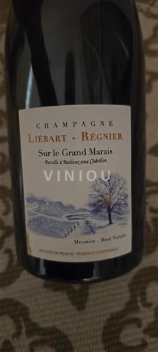 Champaña Champán Liébart-Régnier Sur le Grand Marais Sin añada