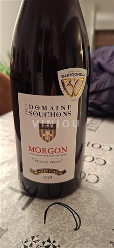 Beaujolais Morgon Domaine S Souchons Vieilles Vignes 2024