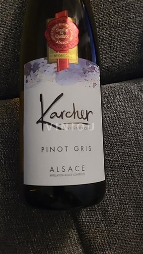 Alsace Pinot Grigio Karcher 2020