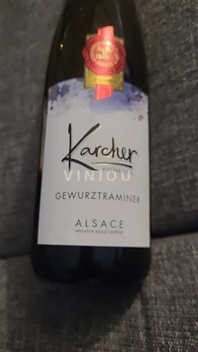 Alsasko Gewürztraminer Karcher 2019