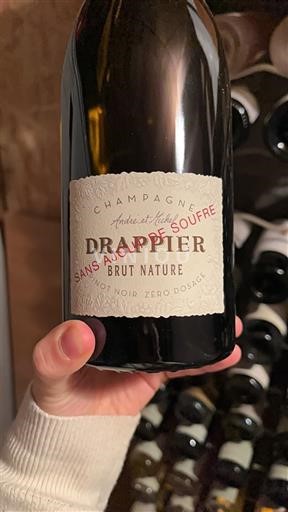 Champagne Drappier Brut Nature Sans Soufre Non Millésimé