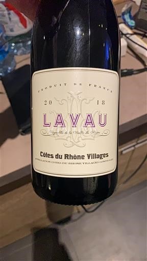Thung lũng Rhône Côtes-du-rhône-villages Lavau 2018