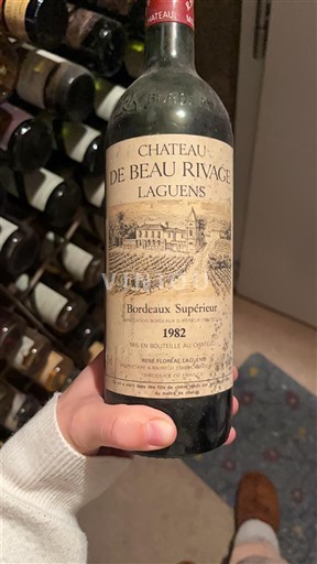 Burdeos Bordeaux superior Château Beau Rivage Laguens 1982
