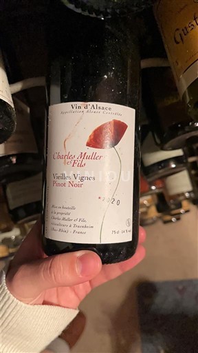 Alsacia Charles Muller et Fils Vieilles Vignes Pinot Noir 2020