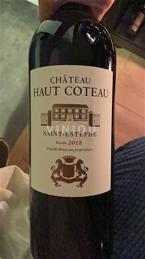 Bordeaux Saint-Estèphe Château Haut Coteau Réserve 2018