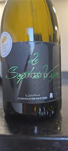 Linguadoca e Rossiglione Paese d'Oc Les Vignerons de Saint Jean de Serres Le Sept de Vigne 2024