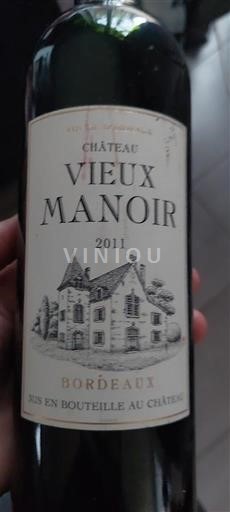 Bordeaux Château Vieux Manoir 2011