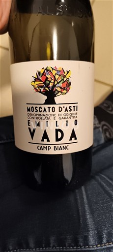 Piamonte Moscato d’Asti Emilio Vada Camp Bianc 2022