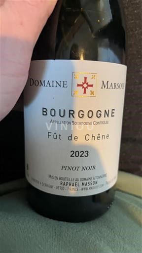 Bourgondië Bourgogne Domaine Masson Fût de Chêne 2023