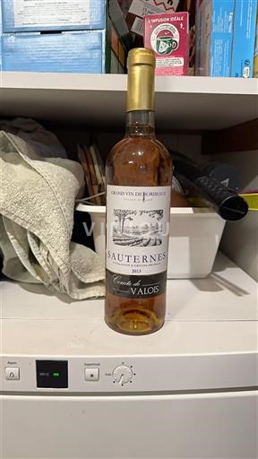 Bordeaux Sauternes Comtes de Valois 2013