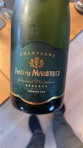Champagne Premier Cru Frédéric Malétrez Réserve Brut Ikke årgangsbestemt