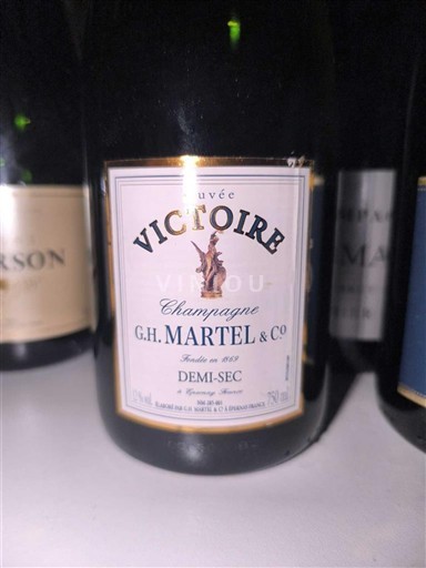 Champagne G.H. Martel & Co Victoire Icke årgångsbetecknad