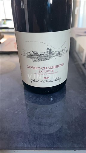 Burgundi Gevrey-Chambertin Gilbert et Christine Felettig La Justice 2021