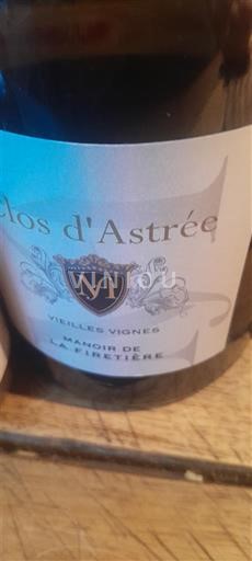 Vale do Loire Anjou Clos d'Astrée Vieilles Vignes Não Sazonado