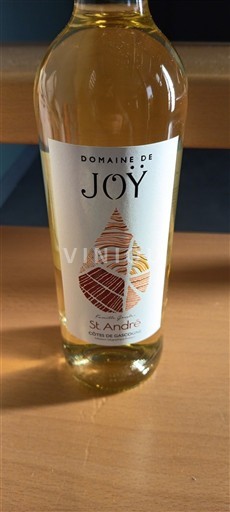 Sud-Ouest Côtes de Gascogne Domaine Joy St André 2024