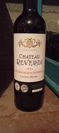 Bordeaux Listrac-Médoc Château Reverdi 2022