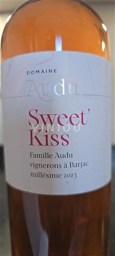 Alpit ja Rhônen maat Ardèche Domaine Audu Sweet' Kiss 2023