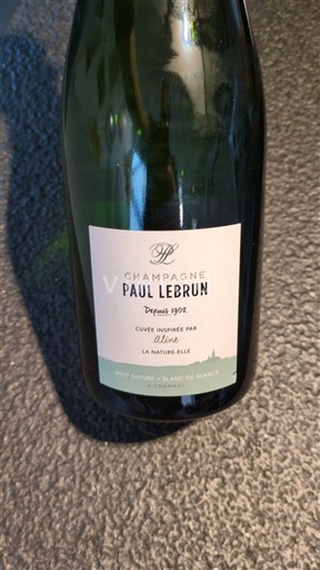 Champagne Sâm-panh Paul Lebrun Àloise Không niên vụ