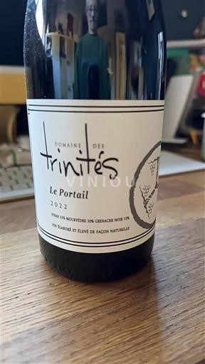 Langvedok Saint-Chinian Domaine S Trinités Le Portail 2022