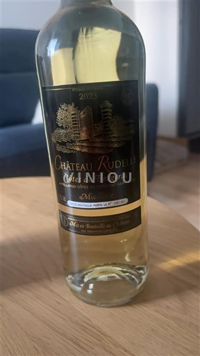 Sydvestfrankrig Côtes-de-bergerac Château Rudel Moelleux 2023