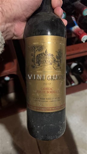 Bordeaux Cadillac-Côtes-de-Bordeaux Château Grimon 2012