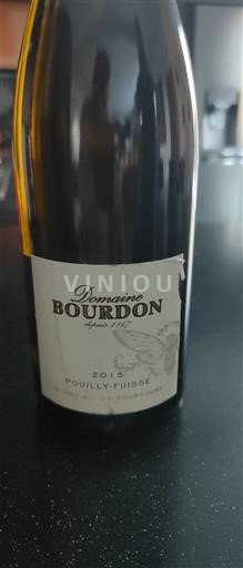Bourgondië Pouilly-fuissé Domaine Bourdon 2015