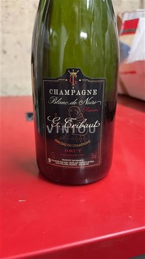 Champagne G. Tribaut Blanc de Noirs Reserve Non Millésimé