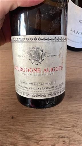 Bourgondië Bourgogne Aligoté Domaine Vincent Bouzereau 2016