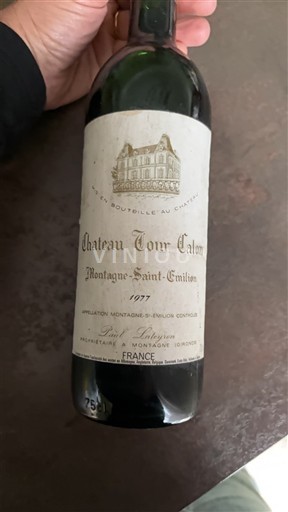 Bordeaux Montagne-saint-émilion Château Tour Calon 1977