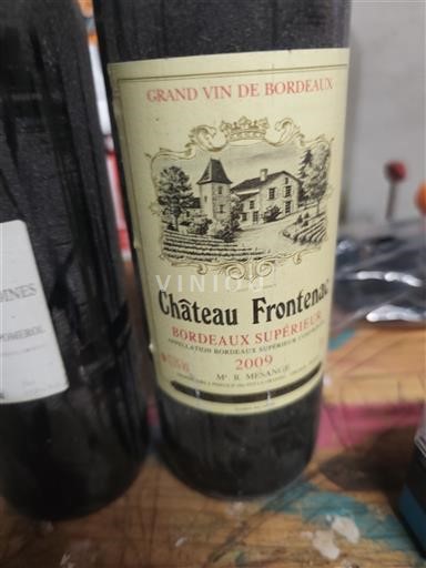 Burdeos Bordeaux superior Château Frontenac 2009