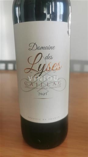 Sudoeste Gaillac Domaine S Lyses 2021