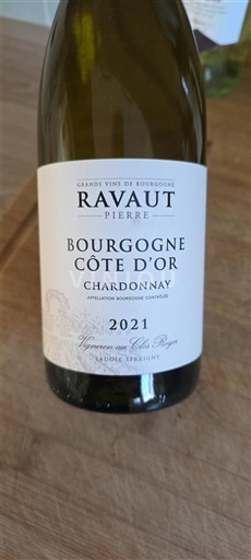 Burgundy Burgundy Côte d'Or Ravaut Pierre 2021