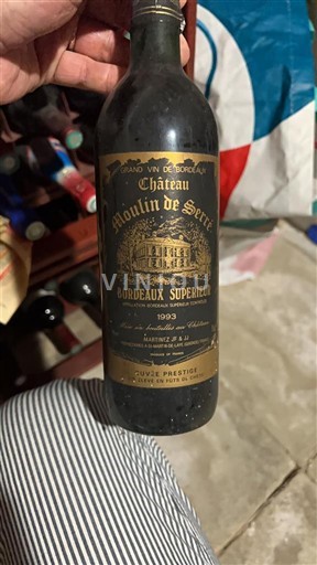 Burdeos Bordeaux superior Château Moulin de Serre Prestige 1993