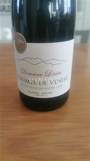 Vine Rouge sec Domaine Lenita 2020 Frankrig Rhône-dalen Beaumes de Venise AOC