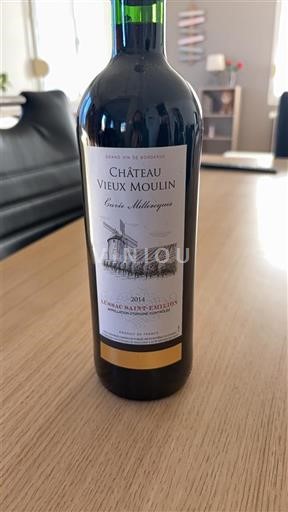Bordeaux Lussac-Saint-Émilion Château Vieux Moulin Millenarius 2014