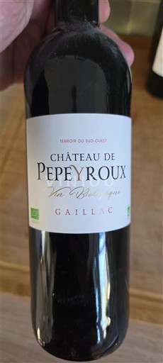 Tây Nam Gaillac Château Pepeyroux 2018