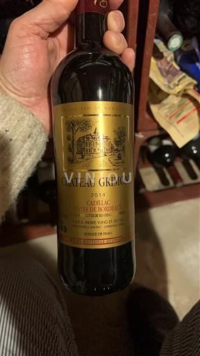 Bordeaux Cadillac-Côtes-de-Bordeaux Château Grimont 2014