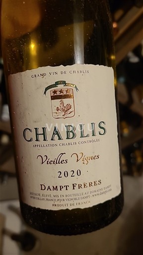 Bourgogne Chablis Domaine Dampt Frères Vieilles Vignes 2020