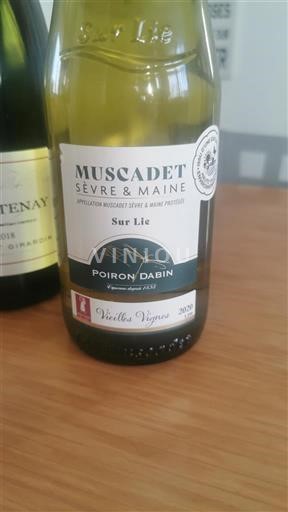 Valle della Loira Muscadet Sèvre et Maine Poiron Dabin Vieilles Vignes 2020