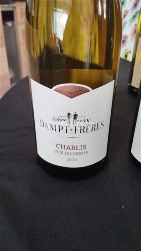 Burgundy Chablis Dampt Frères Vielles Vignes 2022
